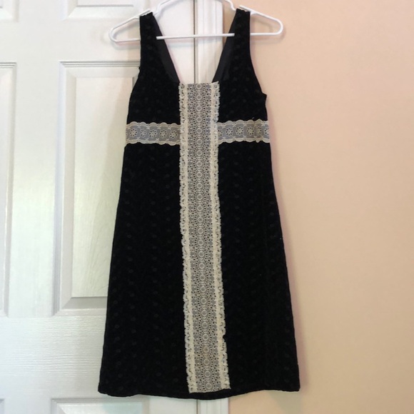 Nanette Lepore velvet and lace dress - Picture 1 of 3